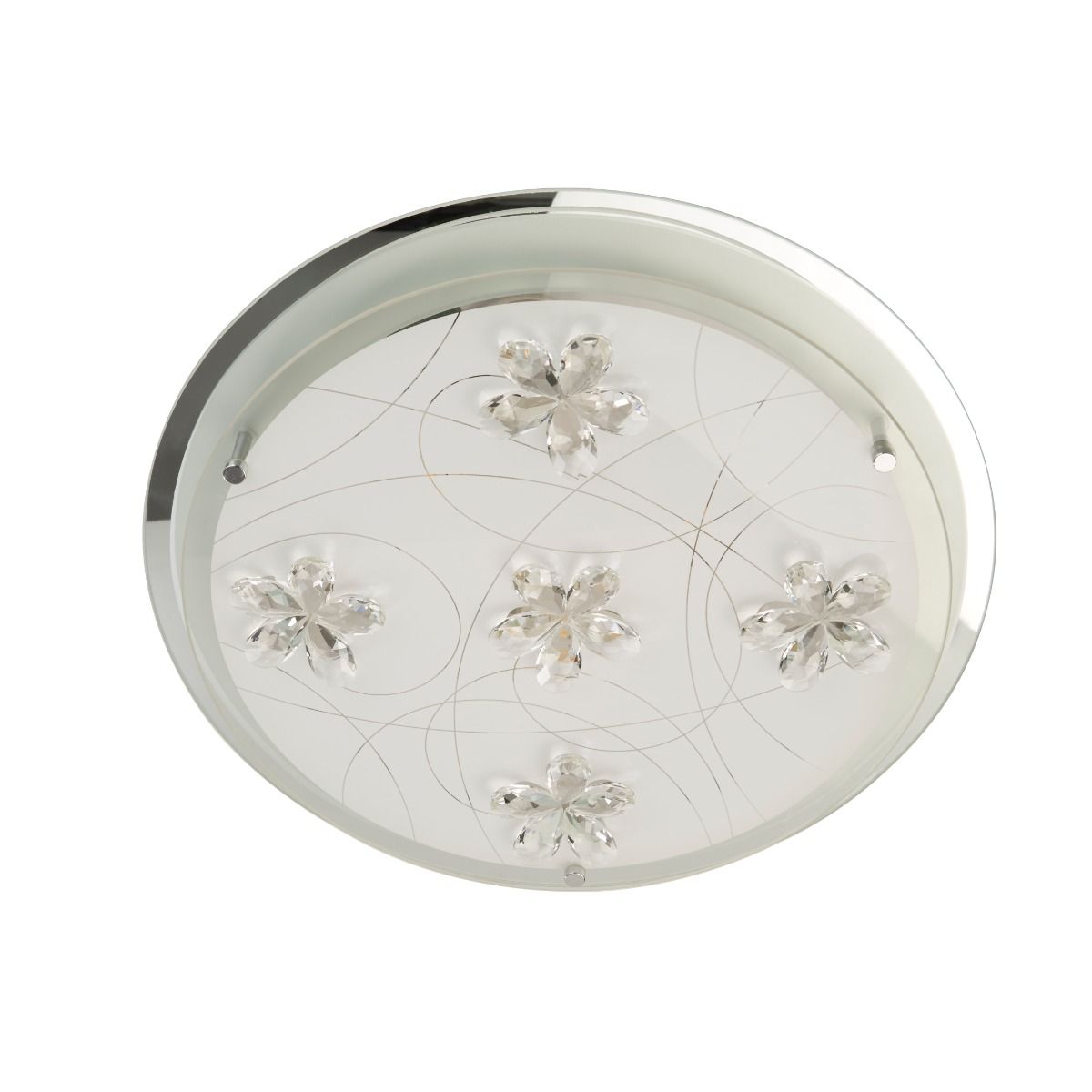 Drew 3 Light Flushed Ceiling Light