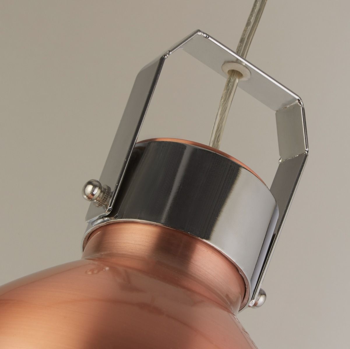 Salvar Small Antique Copper Ceiling Pendant