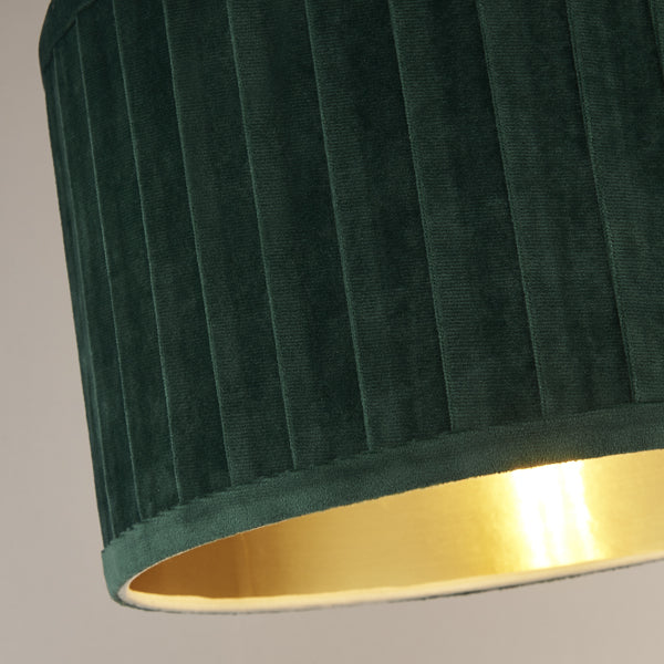 Caritas 30cm Emerald & Gold Shade