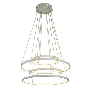 Gunnar 4 Band White LED Ceiling Pendant
