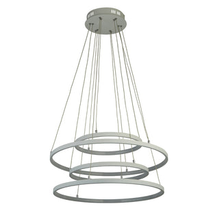 Gunnar 4 Band White LED Ceiling Pendant