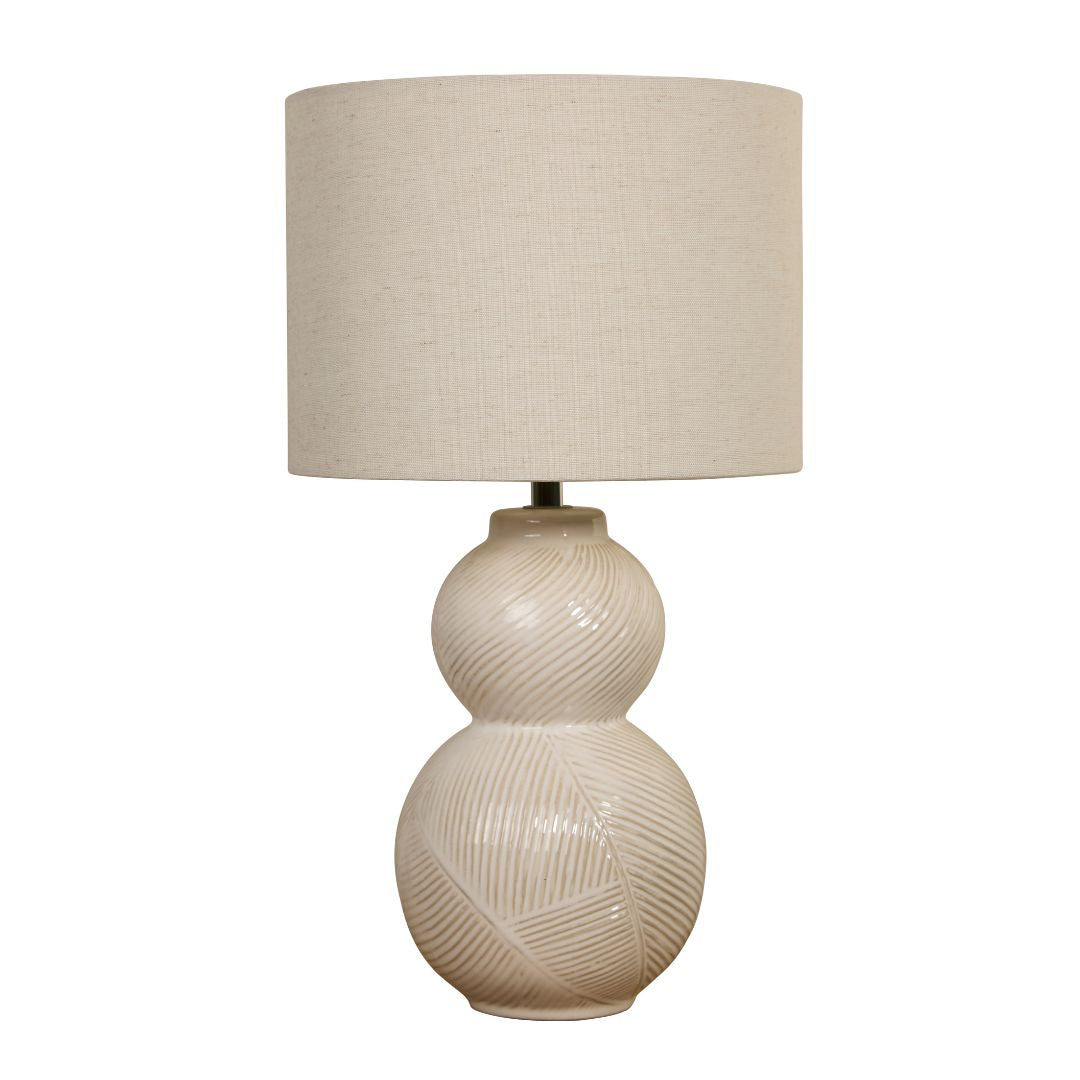 Wilmette White Ceramic Table Lamp