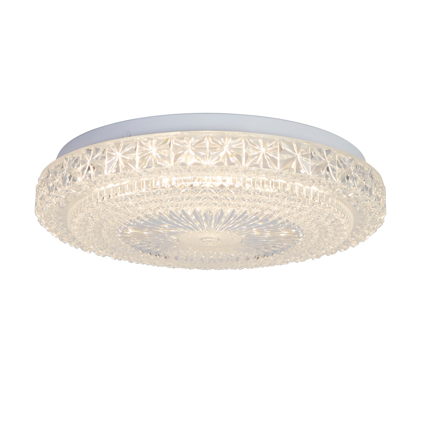 Adler Large Acrylic LED Flush Ceiling Light