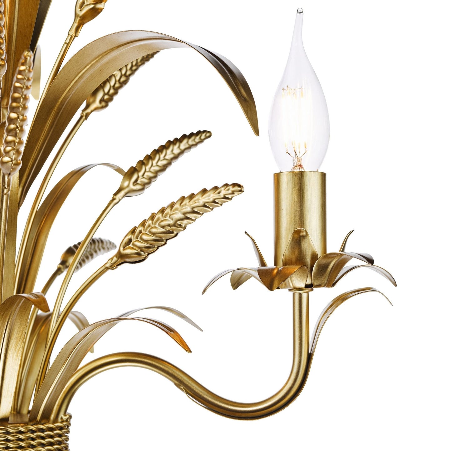 Phaedra 3 Light Gold Pendant Ceiling Light