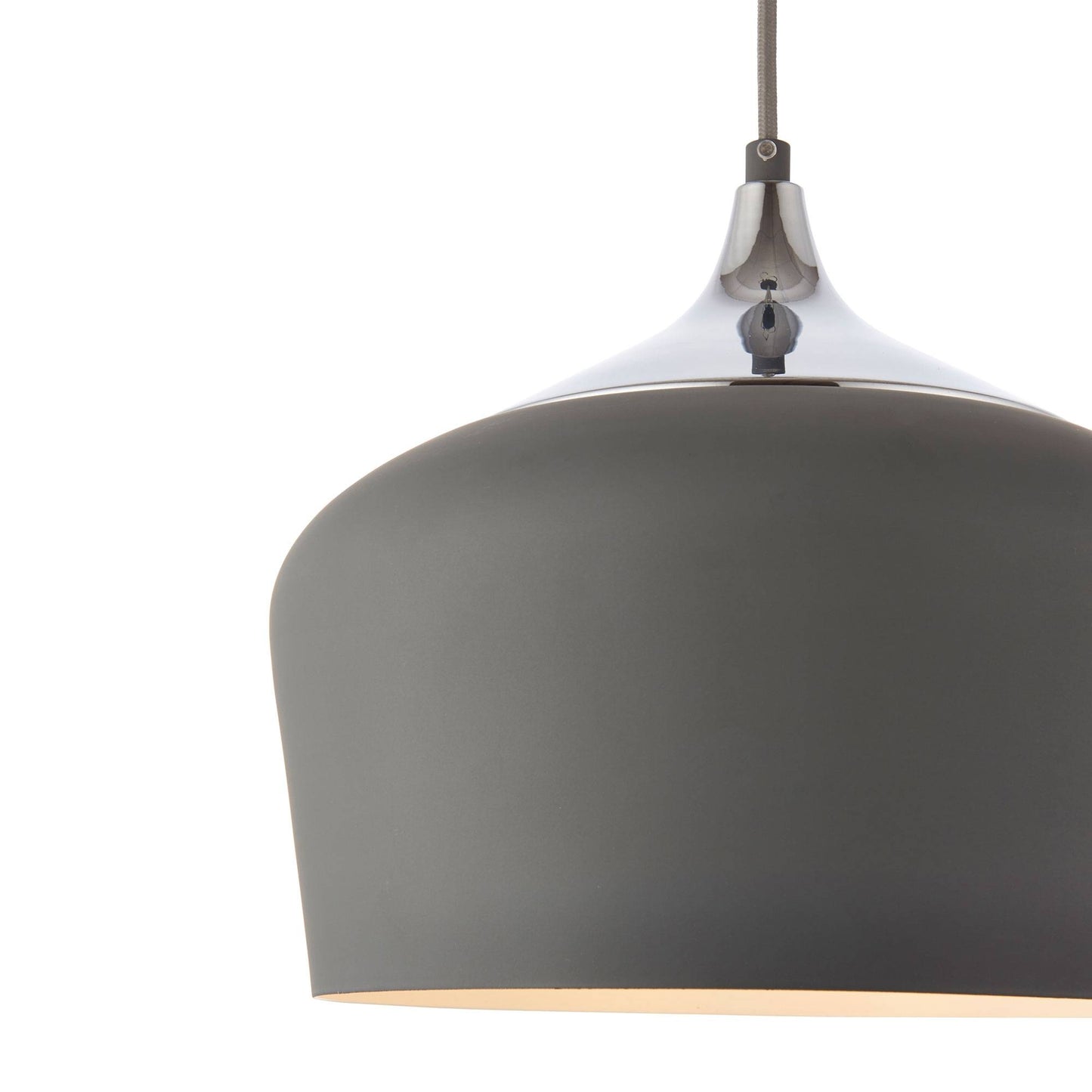 Spitalfields Pendant Ceiling Light Grey