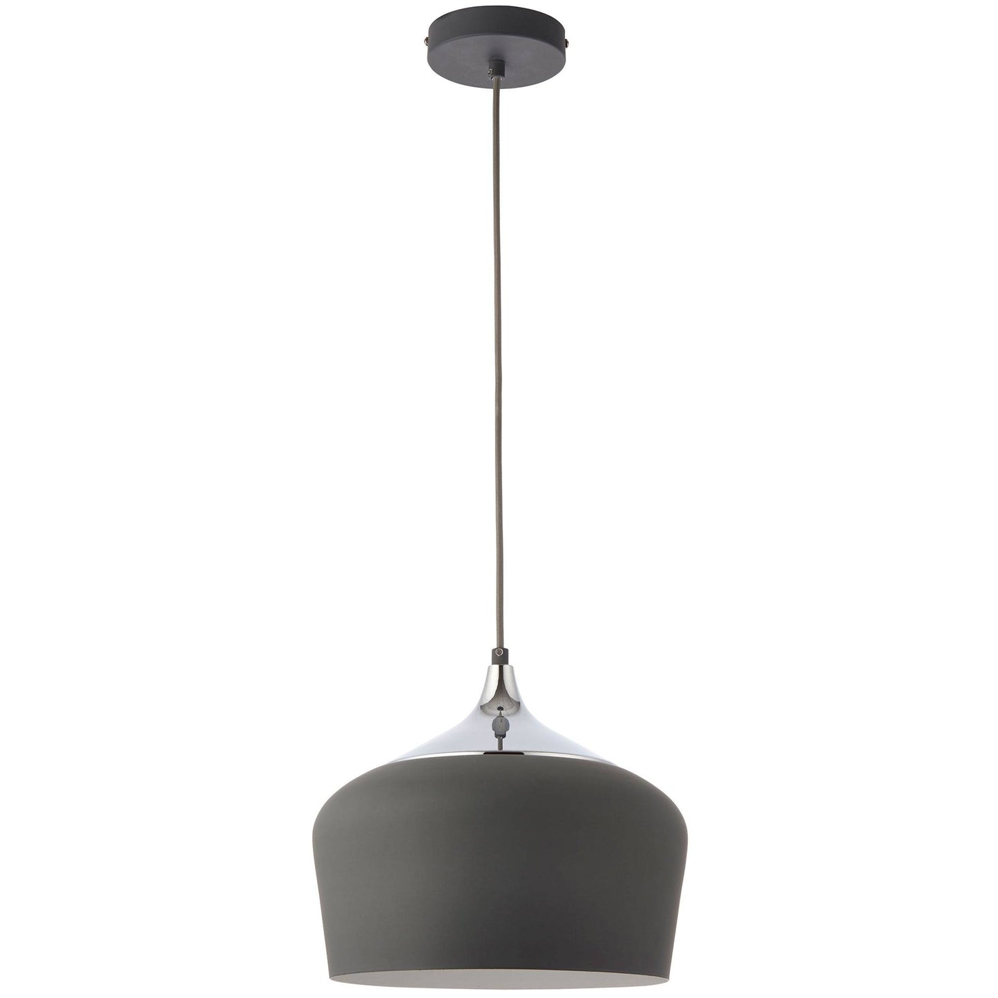 Spitalfields Pendant Ceiling Light Grey