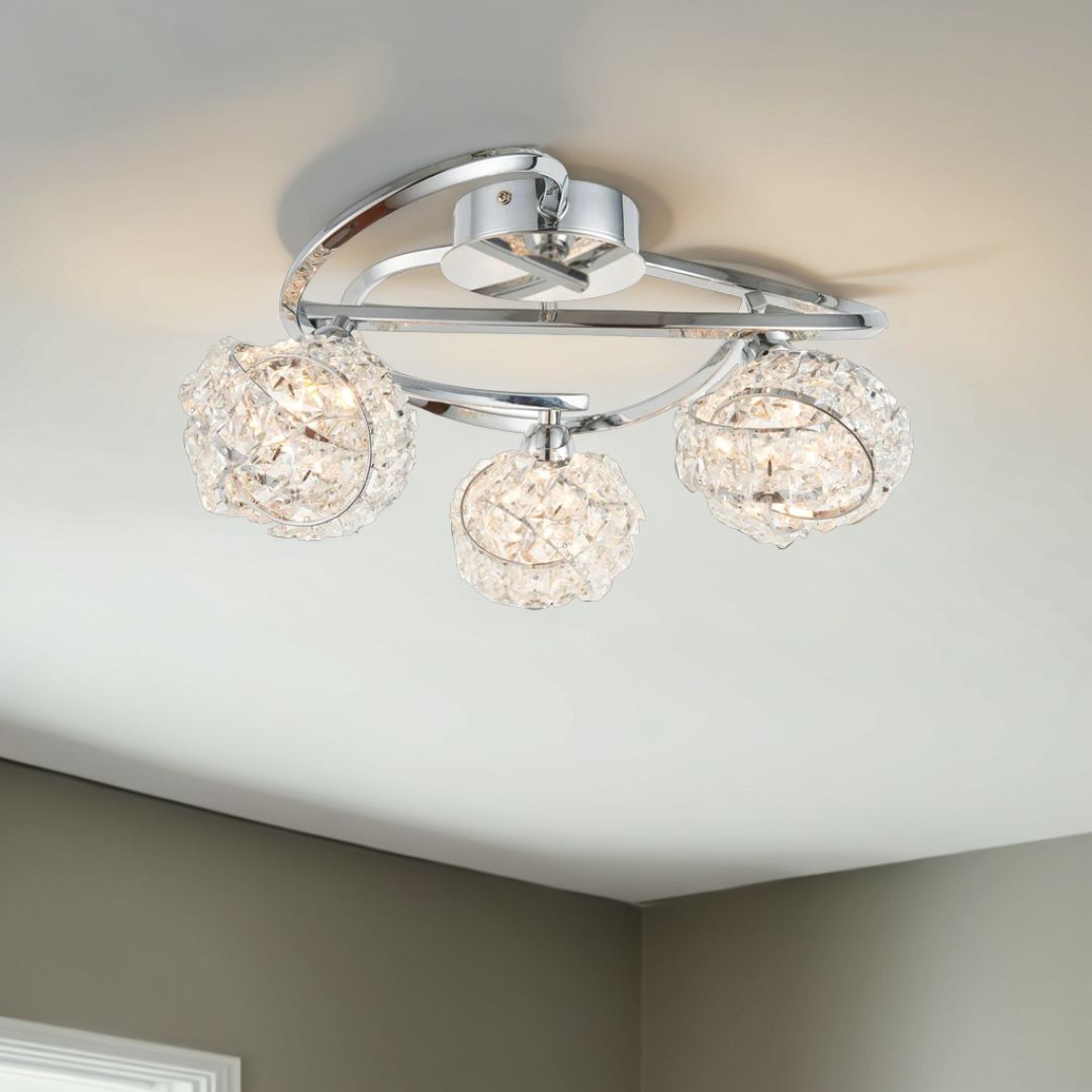 Monaco Semi-Flush Ceiling Light