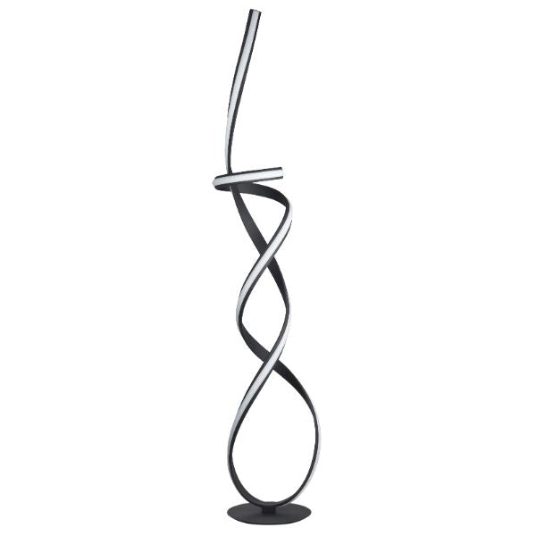 Fraser Matt Black LED Floor Lamp