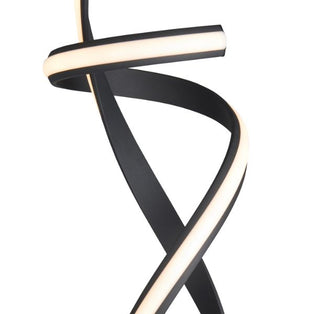 Fraser Matt Black LED Floor Lamp