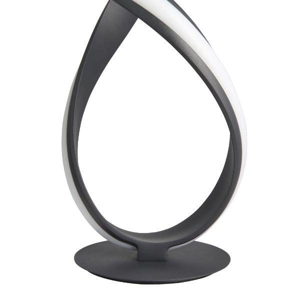 Fraser Matte Black LED Table Lamp