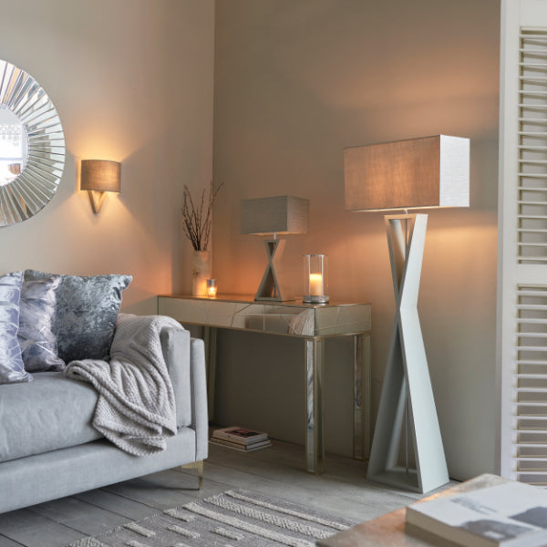 Kaden Grey Table Lamp