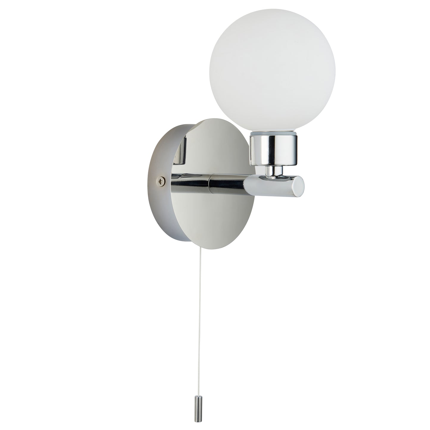 Tago Polished Chrome Wall Light