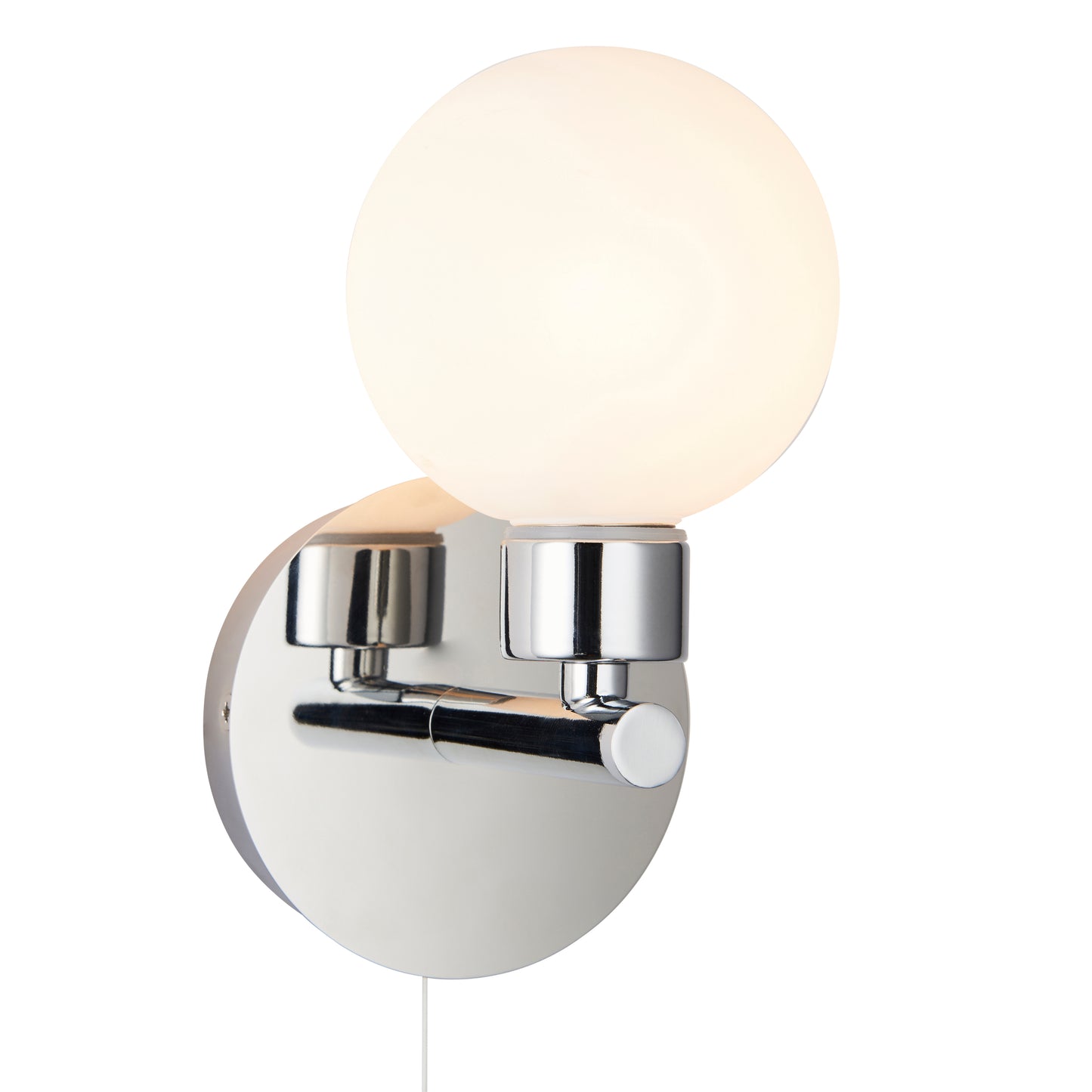 Tago Polished Chrome Wall Light