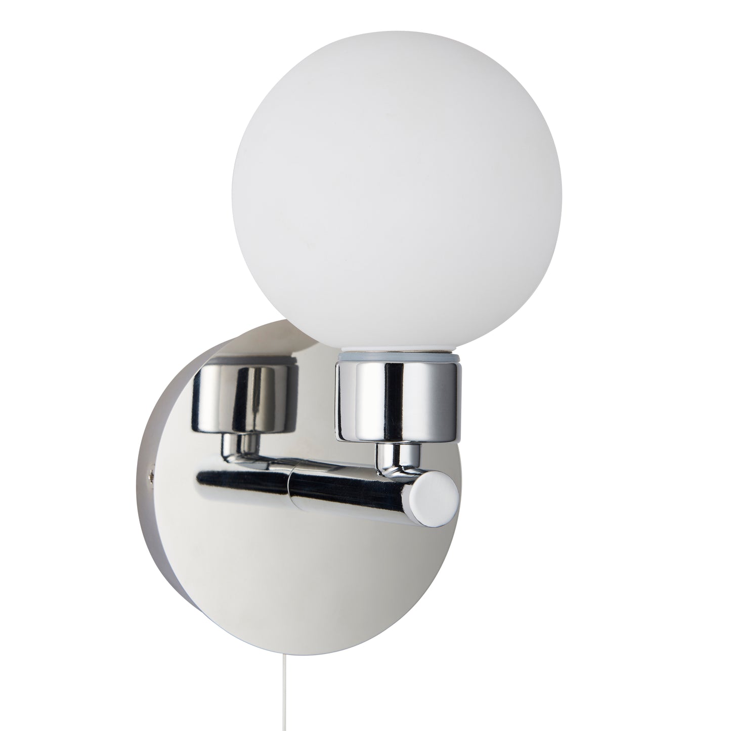 Tago Polished Chrome Wall Light