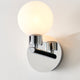 Tago Polished Chrome Wall Light