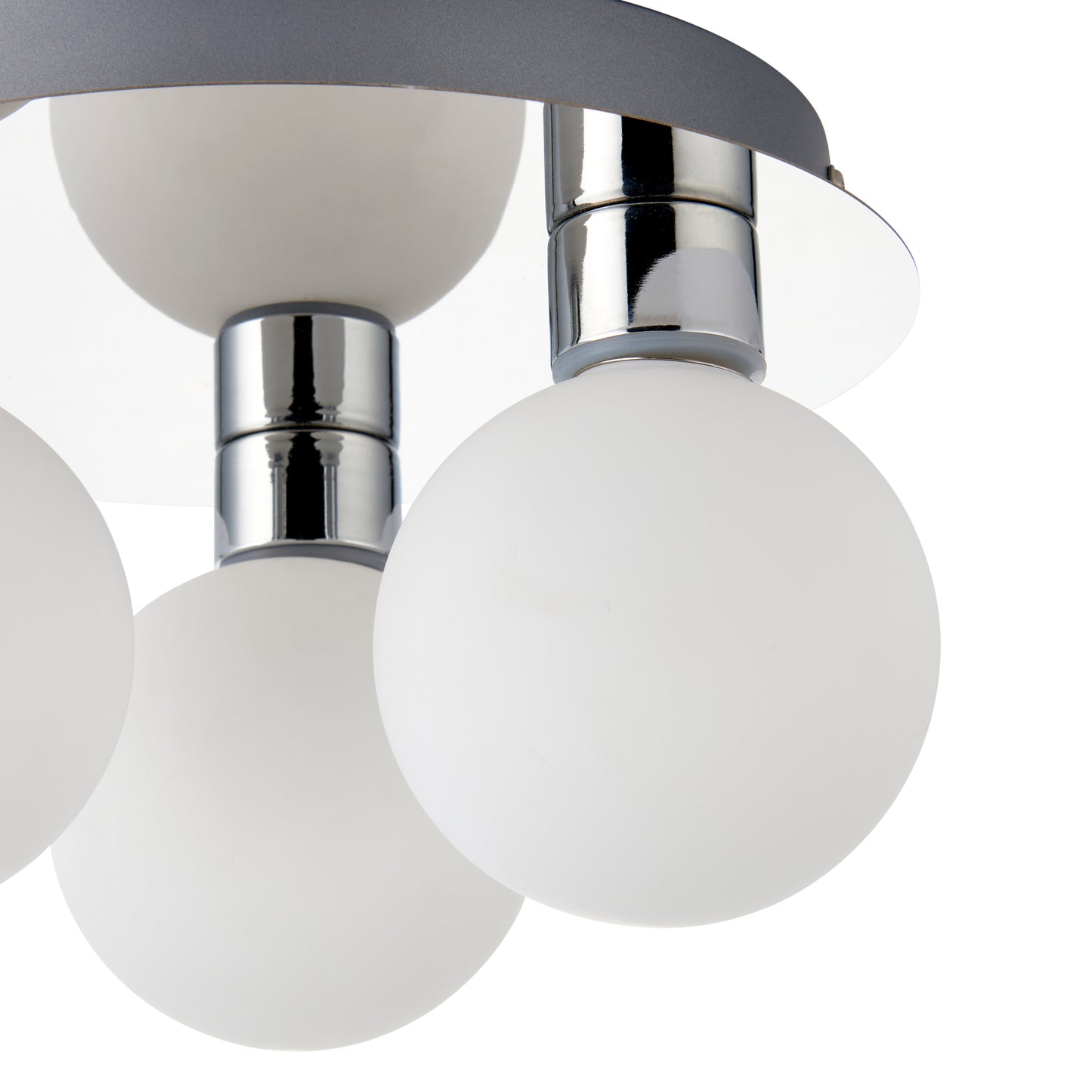 Tago 3 Light Semi Flush Ceiling Light