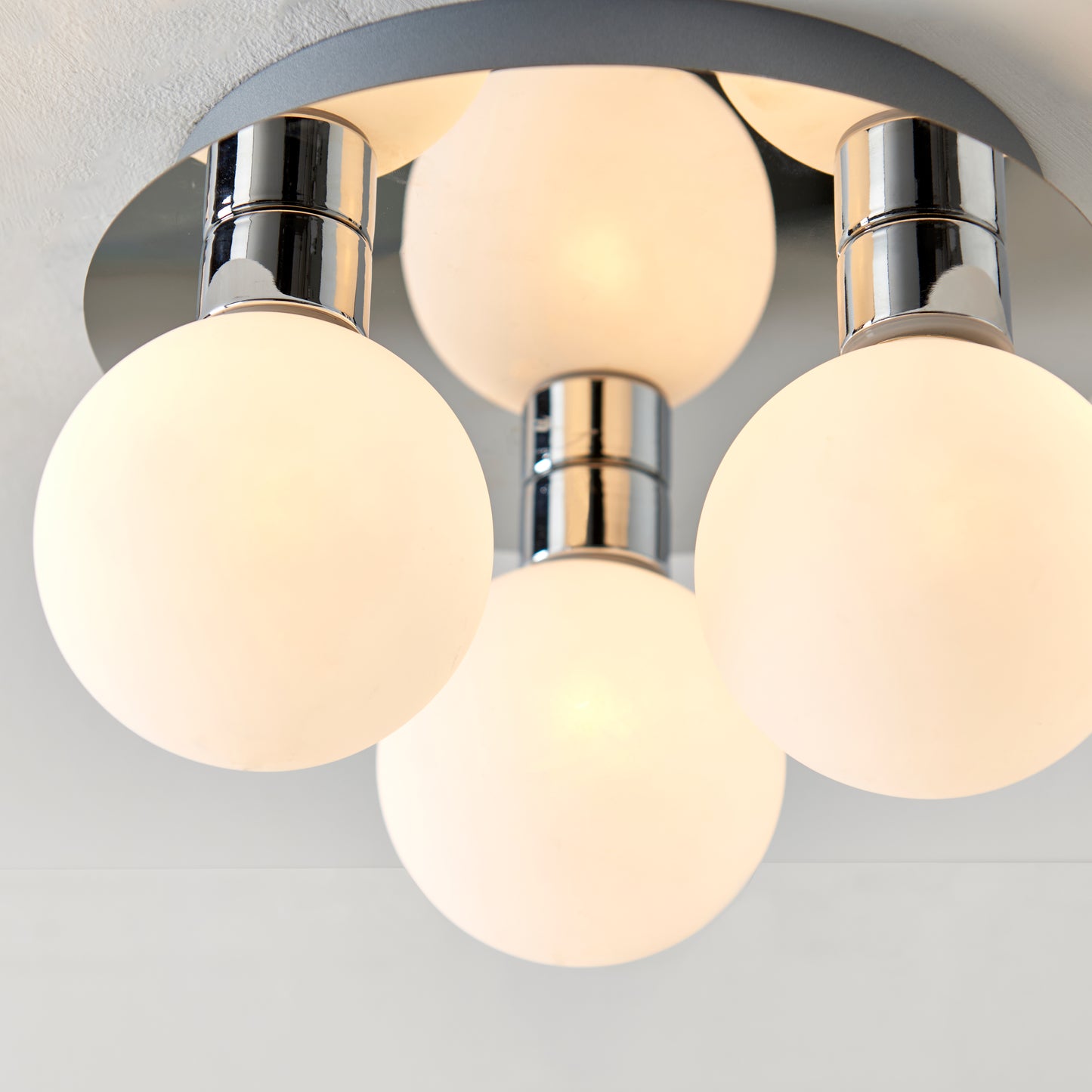 Tago 3 Light Semi Flush Ceiling Light