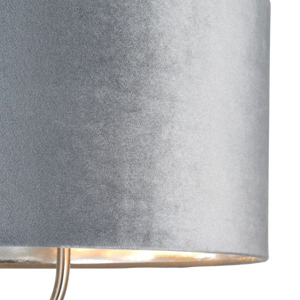 Tassel Satin Nickel Ceiling Pendant
