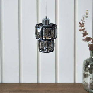 Darla Small Black Ceiling Light Pendant