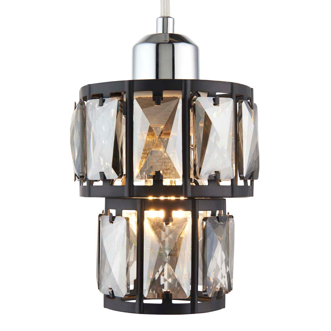 Darla Small Black Ceiling Light Pendant