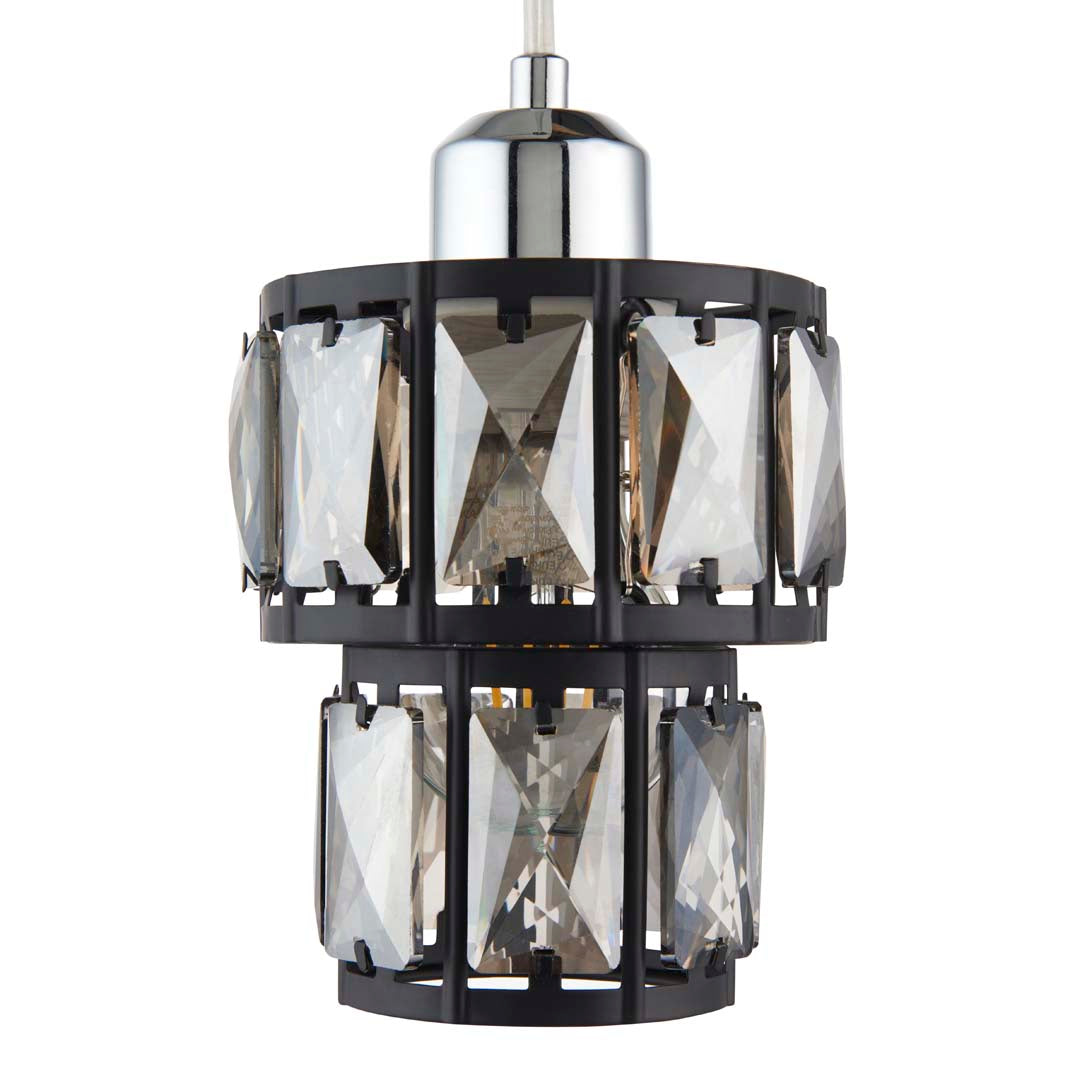 Darla Small Black Ceiling Light Pendant