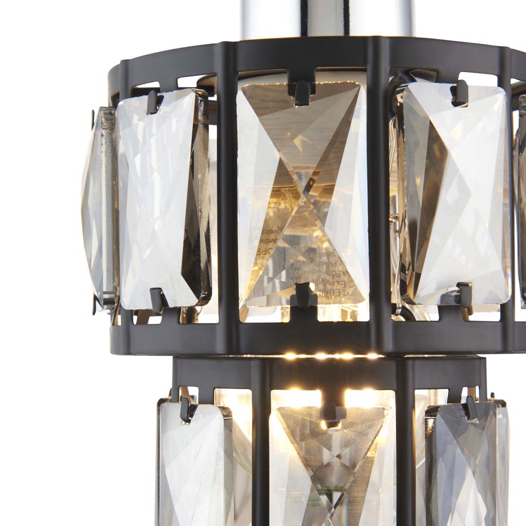 Darla Small Black Ceiling Light Pendant