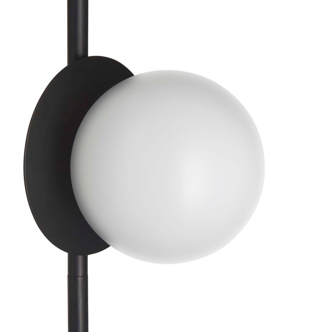 Satellite Matt Black Floor Lamp