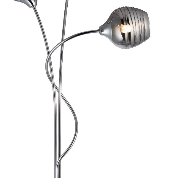 Mizzle Chrome Floor Lamp
