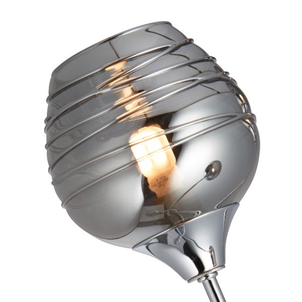 Mizzle Chrome Floor Lamp
