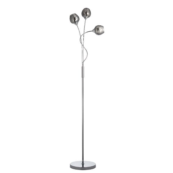 Mizzle Chrome Floor Lamp
