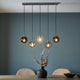 Branco Multi-Light Ceiling Pendant Bar