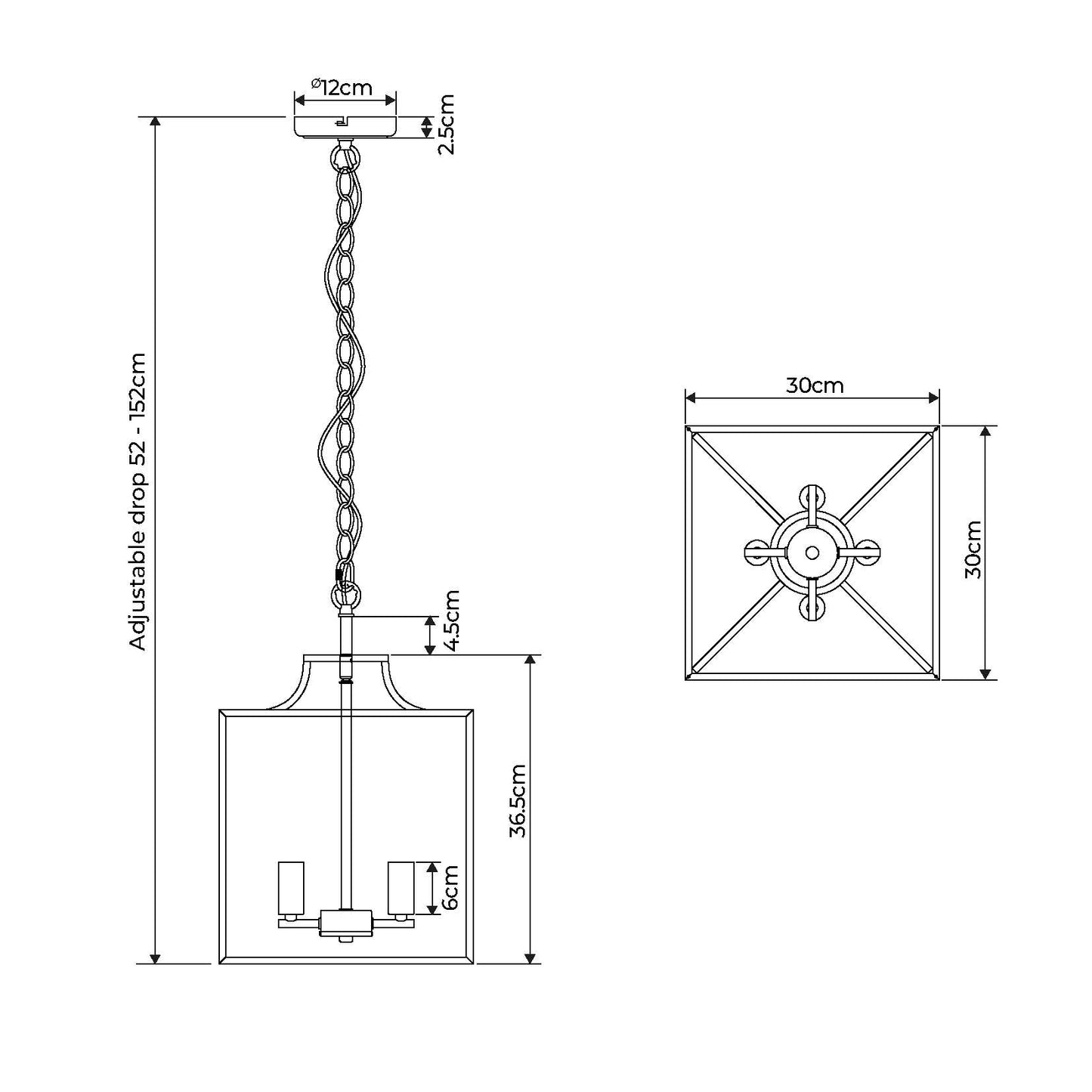 Grove Matte Antique Brass Ceiling Light Pendant