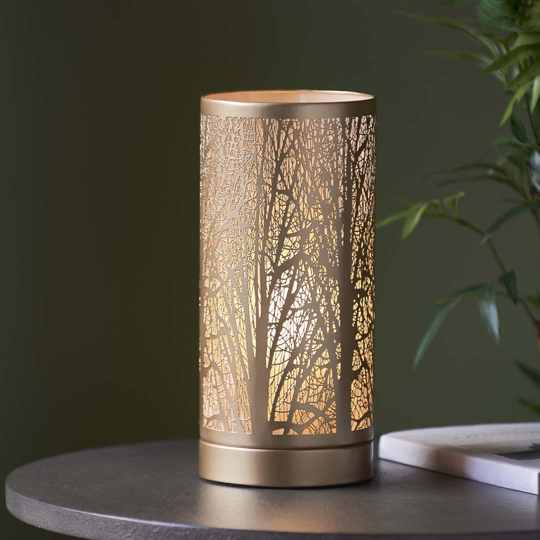 Mason Antique Brass Touch Table Lamp