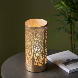 Mason Antique Brass Touch Table Lamp