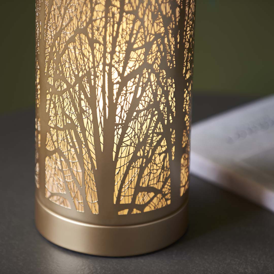 Mason Antique Brass Touch Table Lamp