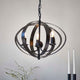 Midnight 3 Light Matte Black Pendant Ceiling Light