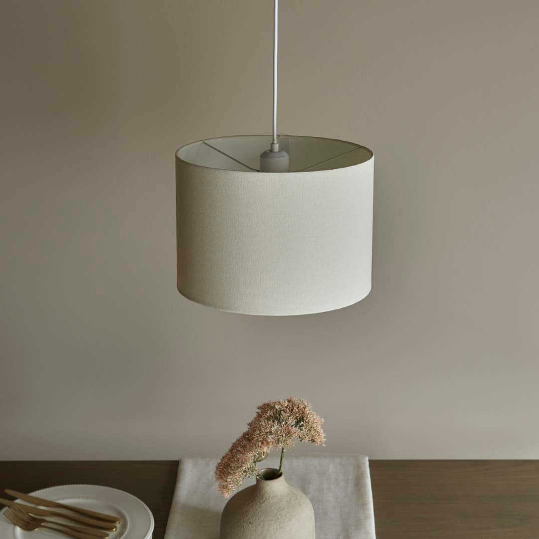 Hinton 30x21 Ivory Shade