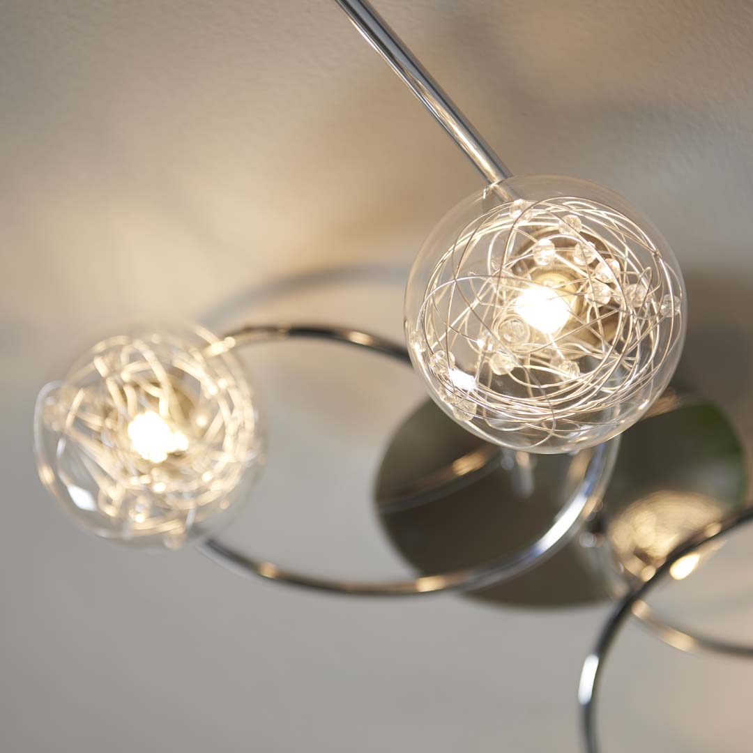Jaymie 6 Light - Chrome