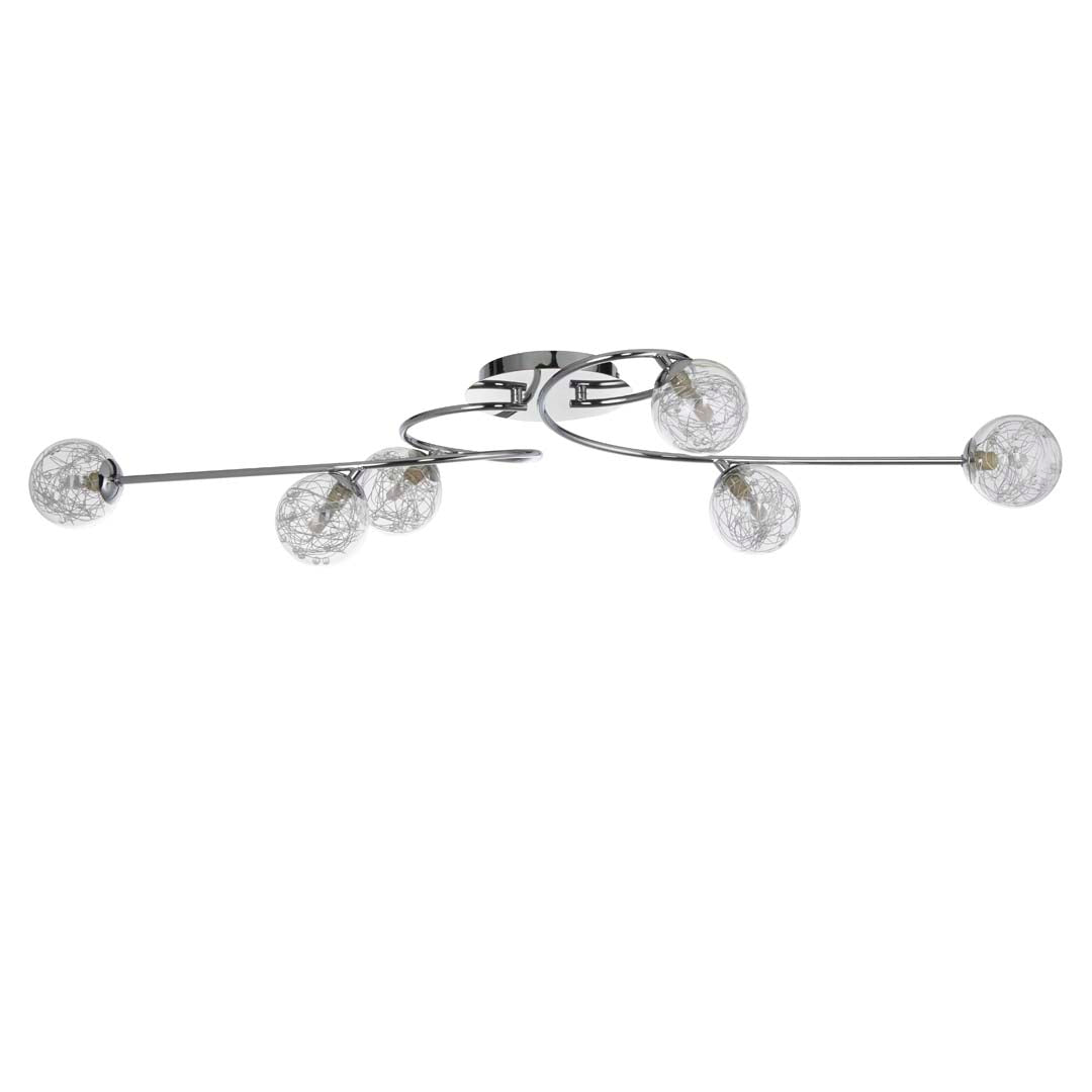 Jaymie 6 Light - Chrome