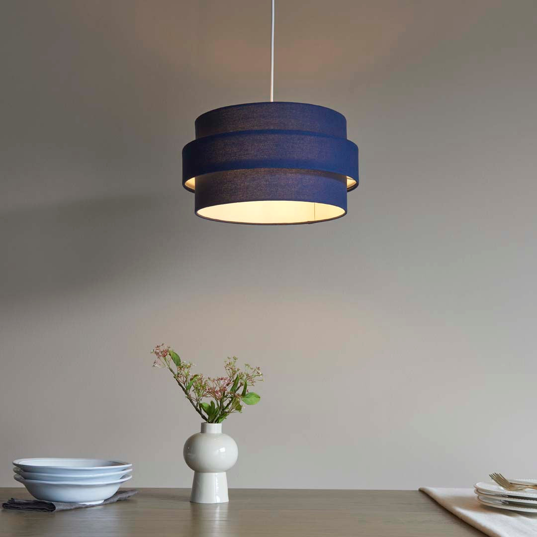 Ziggy Navy Easy-Fit Pendant