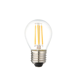 E27 4W LED Warm White GLS Clear Golf Bulb