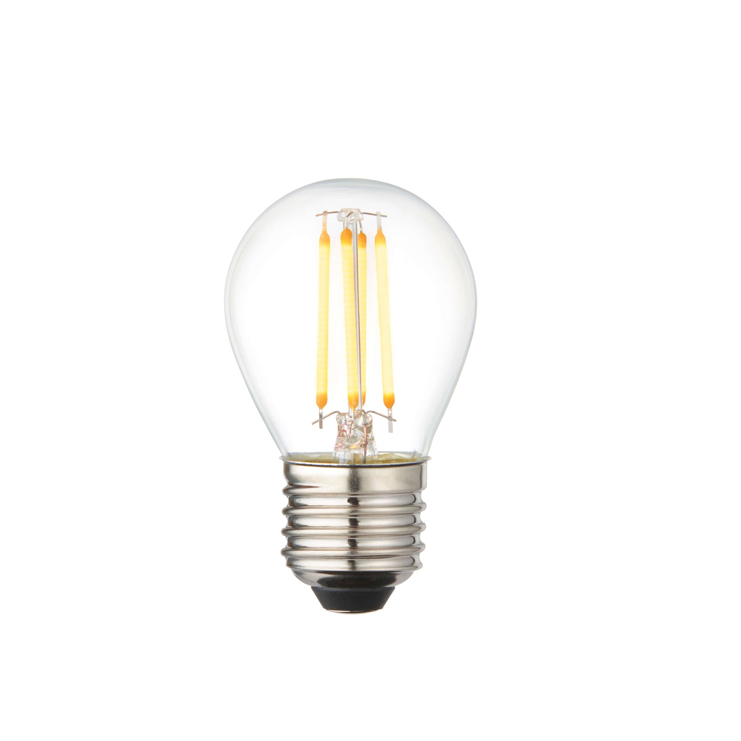 E27 4W LED Warm White Clear Mini Golfball Bulb