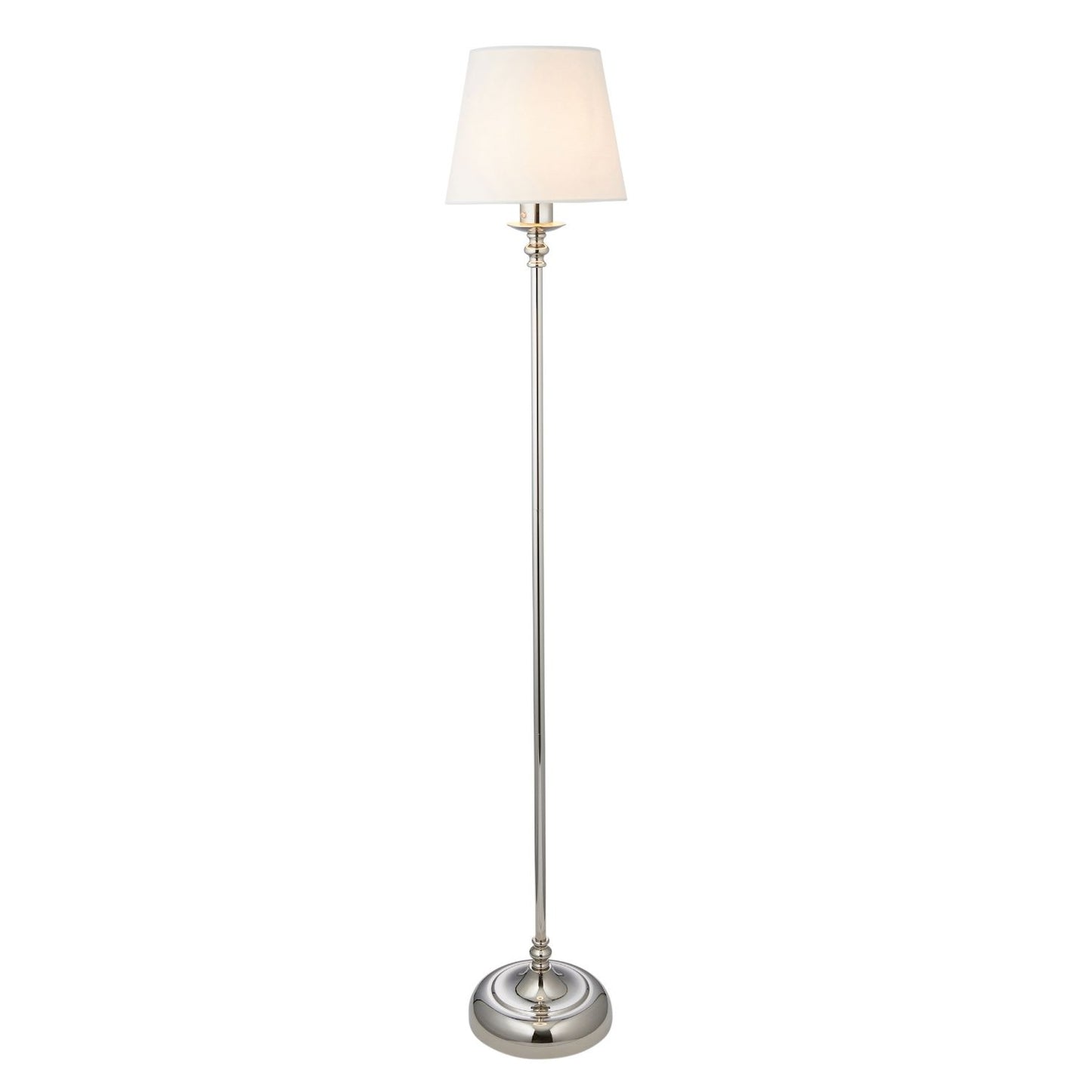 Fable Polished Chrome Rechargeable Touch Floor Lamp
