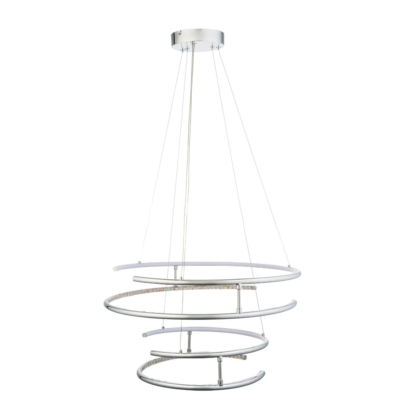 Mabel Silver LED Pendant Ceiling Light