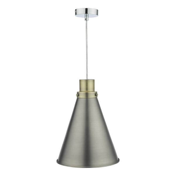 Potter Antique Chrome Pendant Shade