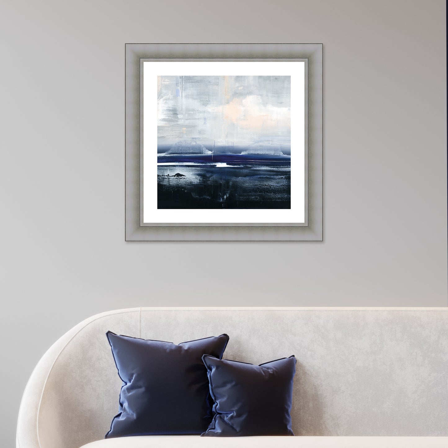 Volcanic Coast Framed Print