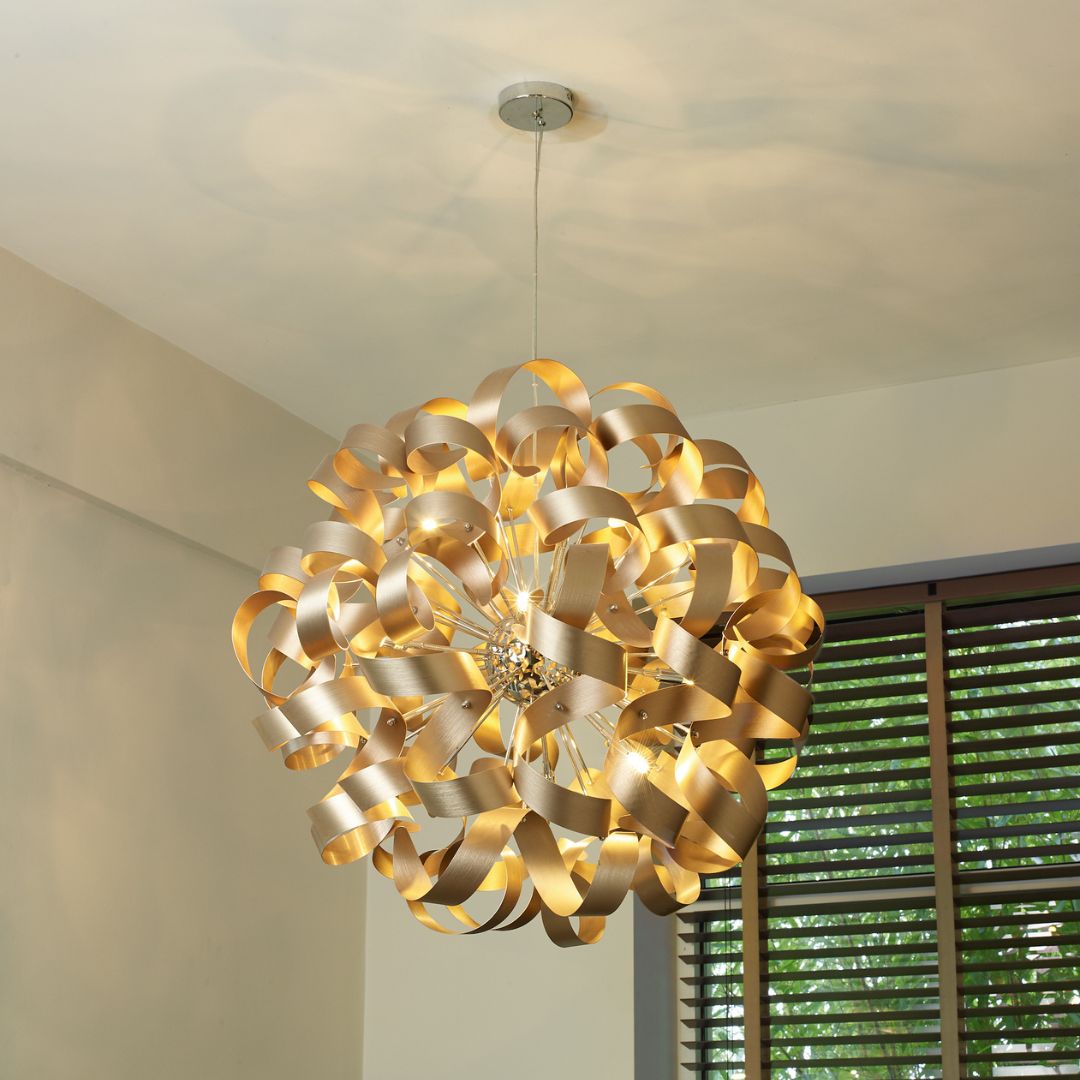 Rawley 12 Light Ceiling Light Copper