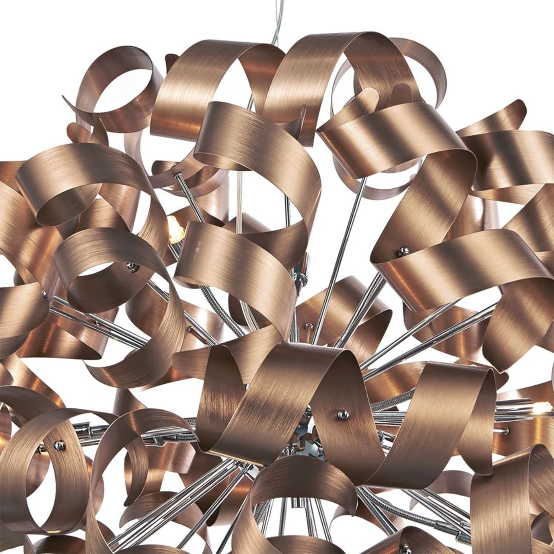 Rawley 12 Light Ceiling Light Copper