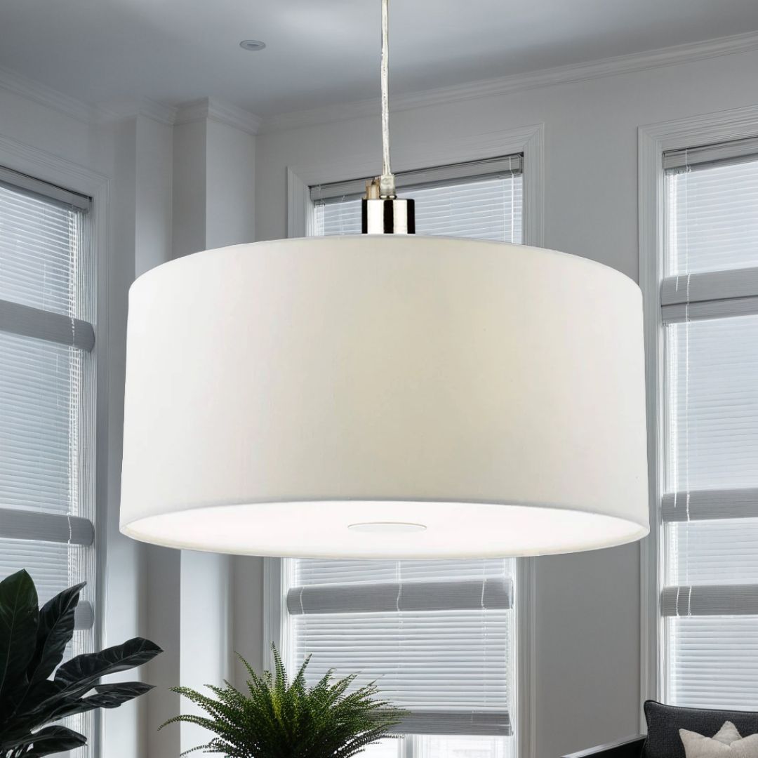 Matilda White Easy Fit Pendant Shade
