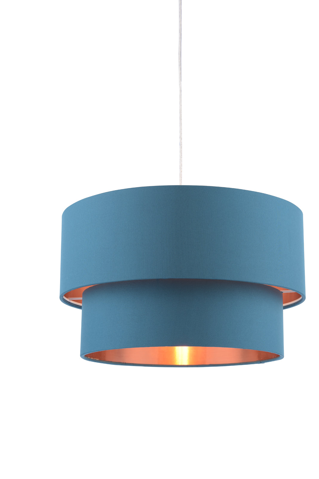 Rute Teal & Copper Pendant Shade